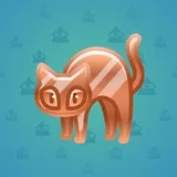 Scared Cat #4115 Scared Cat #4115