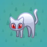 Scared Cat #4192 Scared Cat #4192
