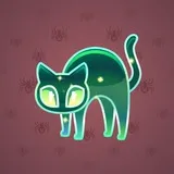 Scared Cat #4195 Scared Cat #4195