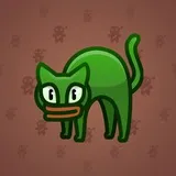 Scared Cat #4203 Scared Cat #4203