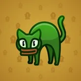 Scared Cat #4228 Scared Cat #4228