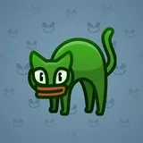 Scared Cat #4317
