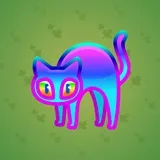 Scared Cat #4353 Scared Cat #4353