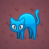 Scared Cat #4404 Scared Cat #4404
