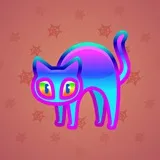 Scared Cat #4408 Scared Cat #4408