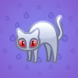 Scared Cat #4449 Scared Cat #4449