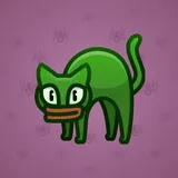 Scared Cat #4467 Scared Cat #4467