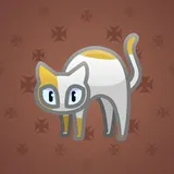 Scared Cat #4475 Scared Cat #4475