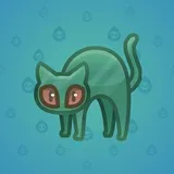 Scared Cat #4500 Scared Cat #4500