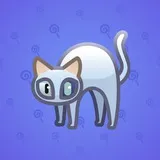 Scared Cat #4606 Scared Cat #4606