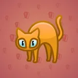 Scared Cat #4637 Scared Cat #4637