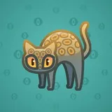 Scared Cat #4651