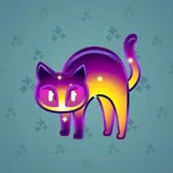 Scared Cat #4709 Scared Cat #4709