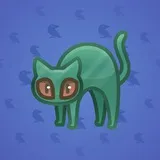 Scared Cat #4743 Scared Cat #4743