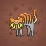 Scared Cat #4806 Scared Cat #4806