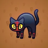 Scared Cat #4814 Scared Cat #4814
