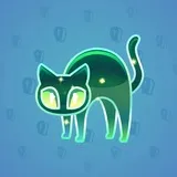Scared Cat #4834 Scared Cat #4834