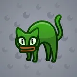 Scared Cat #4839 Scared Cat #4839
