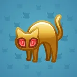 Scared Cat #487 Scared Cat #487