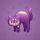 Scared Cat #4906 Scared Cat #4906