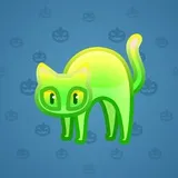 Scared Cat #4930 Scared Cat #4930