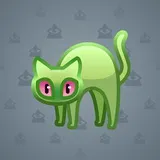 Scared Cat #4949 Scared Cat #4949