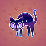 Scared Cat #4987 Scared Cat #4987