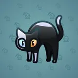 Scared Cat #5041 Scared Cat #5041