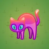 Scared Cat #5081 Scared Cat #5081