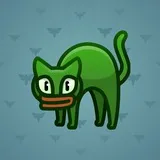 Scared Cat #5166 Scared Cat #5166
