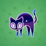 Scared Cat #5206
