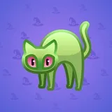 Scared Cat #5228 Scared Cat #5228