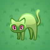 Scared Cat #5237 Scared Cat #5237