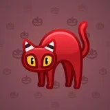 Scared Cat #5290 Scared Cat #5290