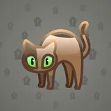 Scared Cat #5390 Scared Cat #5390