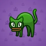 Scared Cat #5401 Scared Cat #5401