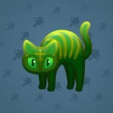 Scared Cat #5402