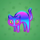Scared Cat #5555 Scared Cat #5555
