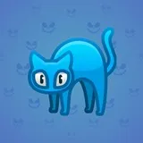 Scared Cat #5594 Scared Cat #5594