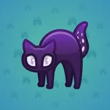 Scared Cat #5684