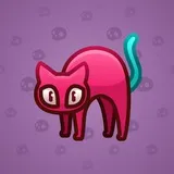 Scared Cat #5808