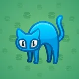 Scared Cat #6006 Scared Cat #6006
