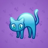 Scared Cat #6108 Scared Cat #6108