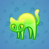 Scared Cat #6109 Scared Cat #6109