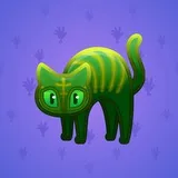Scared Cat #6132 Scared Cat #6132