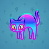 Scared Cat #6162