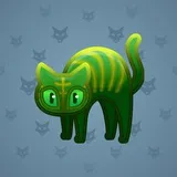 Scared Cat #6194 Scared Cat #6194