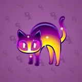 Scared Cat #6225 Scared Cat #6225