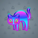 Scared Cat #6227 Scared Cat #6227