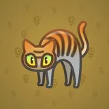 Scared Cat #6228 Scared Cat #6228